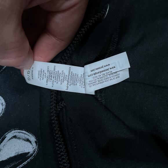 Yeat North American Tour Hoodie Mens Size Large Black Double Sided 2023 - Picture 6 of 8